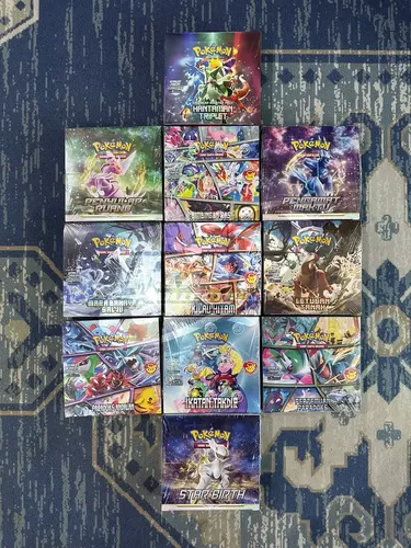 10 booster box Pokémon TCG versi Indonesia masih sealed
